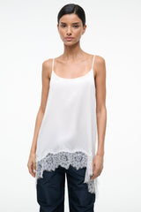 Chloe Silk Cami | Ivory