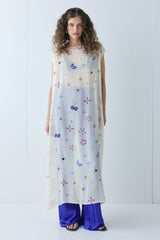 Solaire Sheer Maxi Dress Pia