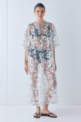 Ivette Sequin Midi Dress Ivy