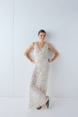 Luci Sheer Maxi Dress Millefleur