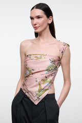 Cecile Silk Scarf | Tapestry Rose