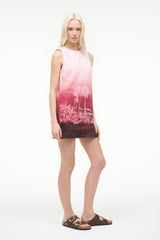 Brea Linen Dress | California Clouds