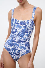 Adelaide One Piece | Blue Toile
