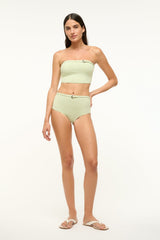 Belted Wailea Bikini Bottom | Pale Jade