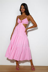 Loving Her Style Maxi Dress Pink