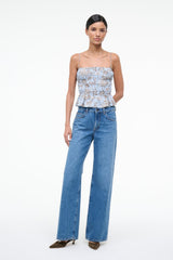 Ayla Top | Sky Toile