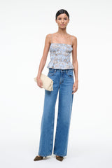 Ayla Top | Sky Toile