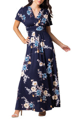 Vienna Maxi Dress in Plum Passion