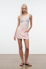 Beck Mini Skirt | Rose