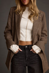 Avalon White Ribbed Long Sleeve Top