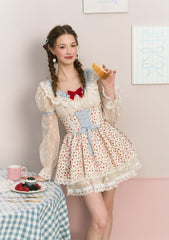 Berry Katie Rabbit Corset Dress