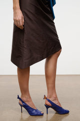 Cleo Fish Heel | Cobalt