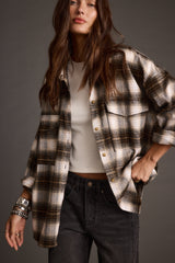 Fireside Espresso Plaid Flannel