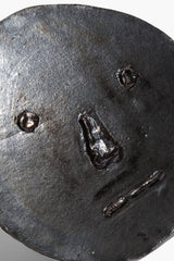 Constantin Ceramic Face | Burnt Black Glaze