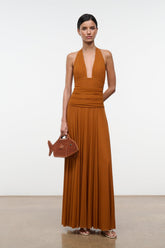 Alessandra Dress | Cocoa Butter