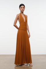Alessandra Dress | Cocoa Butter