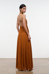 Alessandra Dress | Cocoa Butter