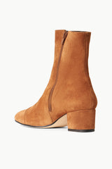 Aimee Short Boot | Tan Suede