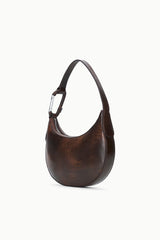 Alden Shoulder Bag | Espresso Distressed
