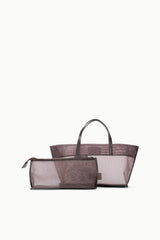 Christos Mini Mesh Tote | Espresso