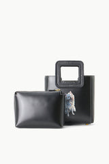 Custom Mini Shirley Leather Bag | Black