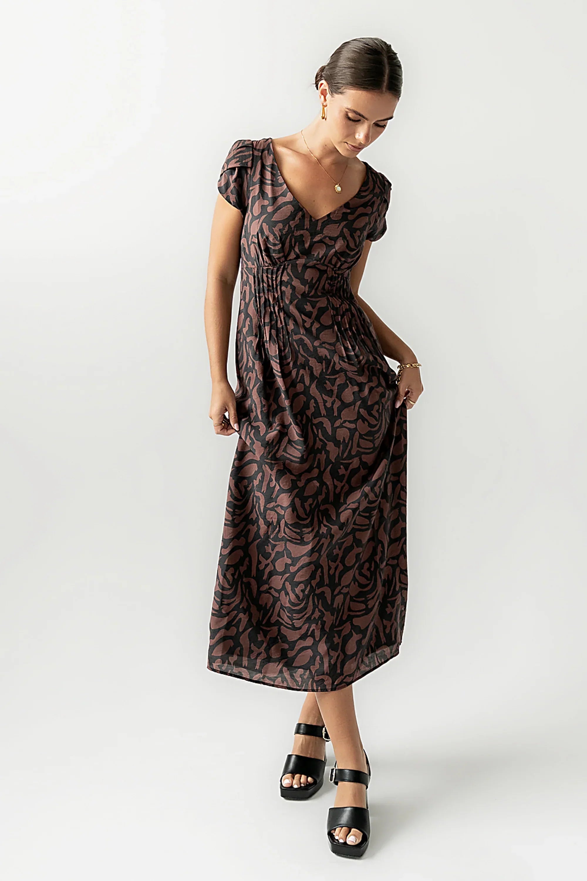 Kennedy Abstract Maxi Dress
