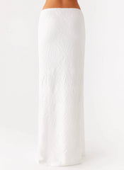 Briene Maxi Skirt - White