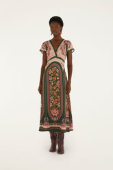 Daniela Short Sleeve Maxi Dress