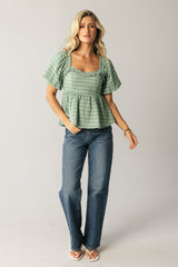 Wilder Blouse in Sage