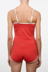 Cleo Tankini Top | Tomato