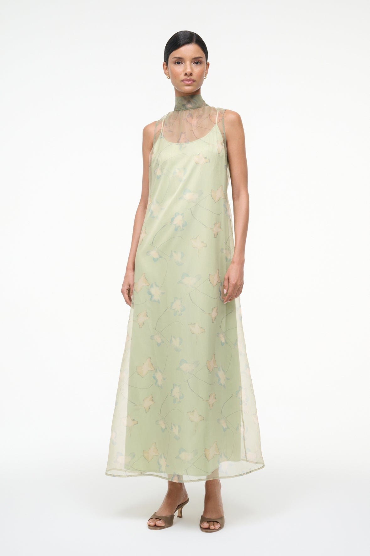 Albee Dress | Botanical Moss