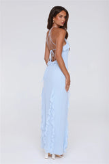 Showstopper Nights Maxi Dress Blue