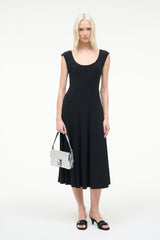 Charlotte Jersey Dress | Black