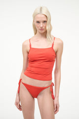 Cleo Tankini Top | Flame