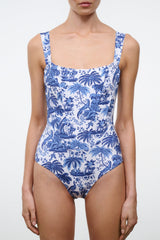 Adelaide One Piece | Blue Toile