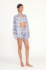 Boyana Short | Blue Toile