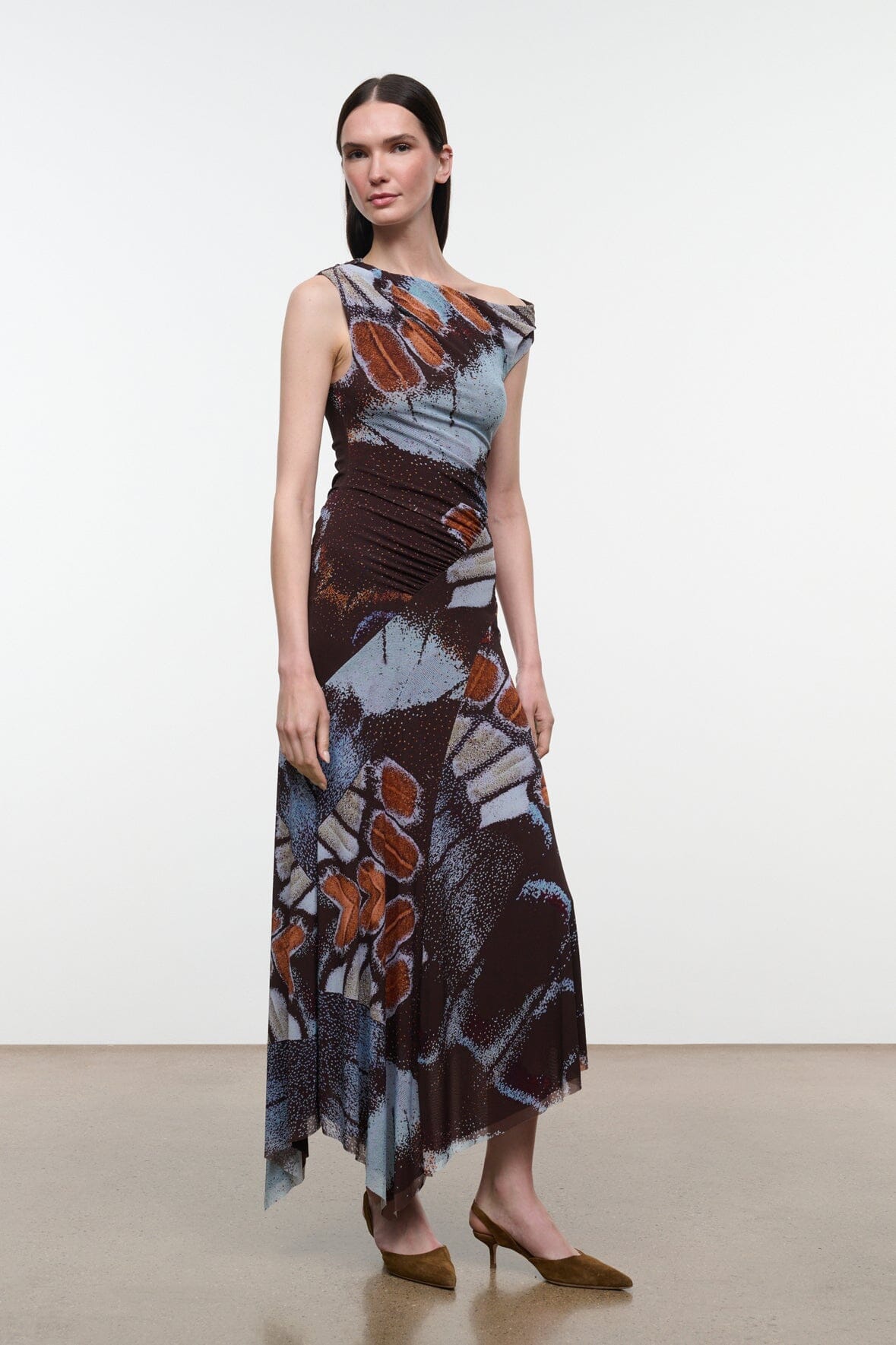 Amaris Dress | Butterfly Sky