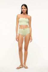 Belted Wailea Bikini Bottom | Pale Jade