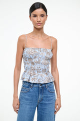 Ayla Top | Sky Toile
