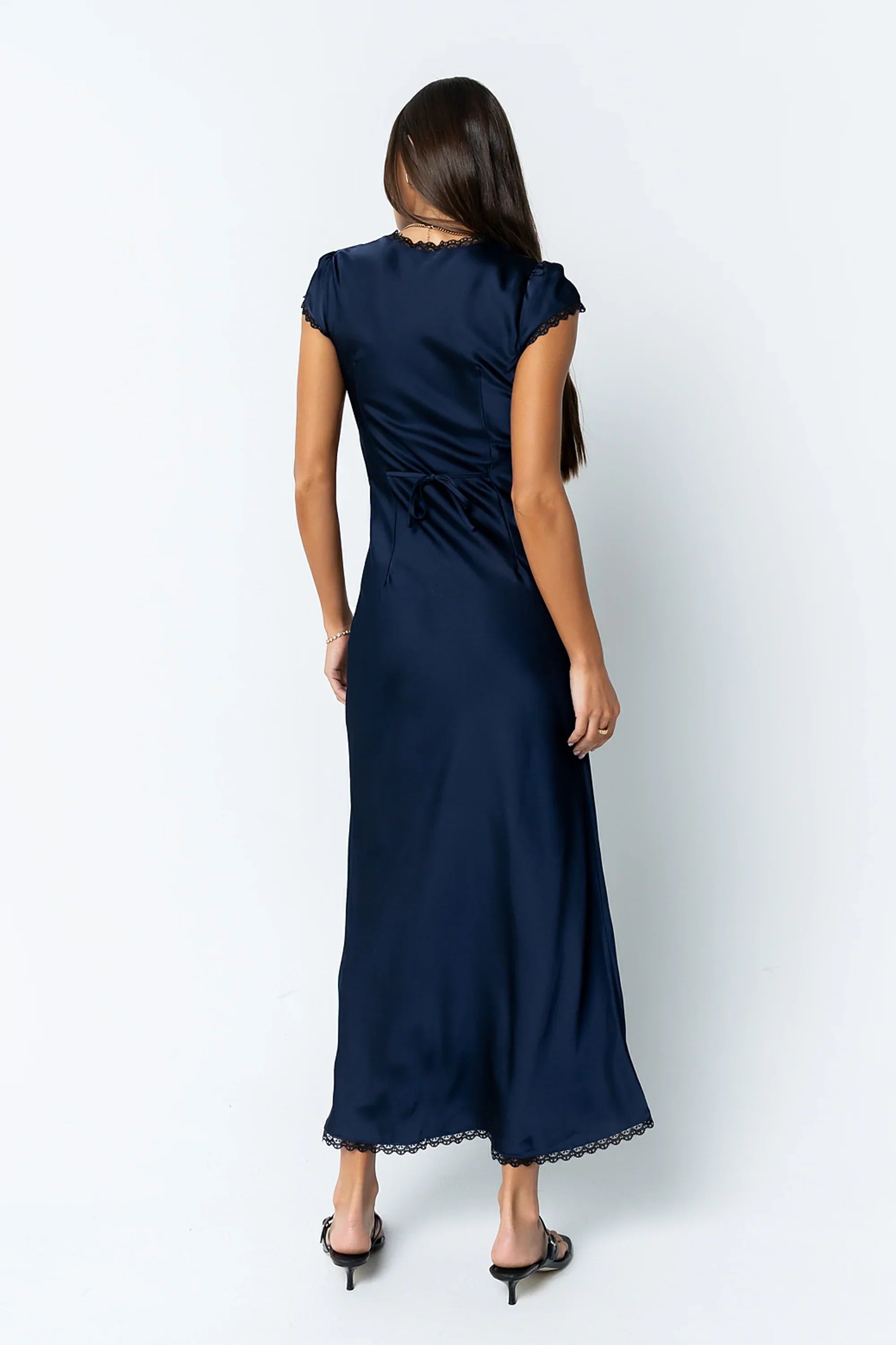 Wrenna Satin Maxi Dress