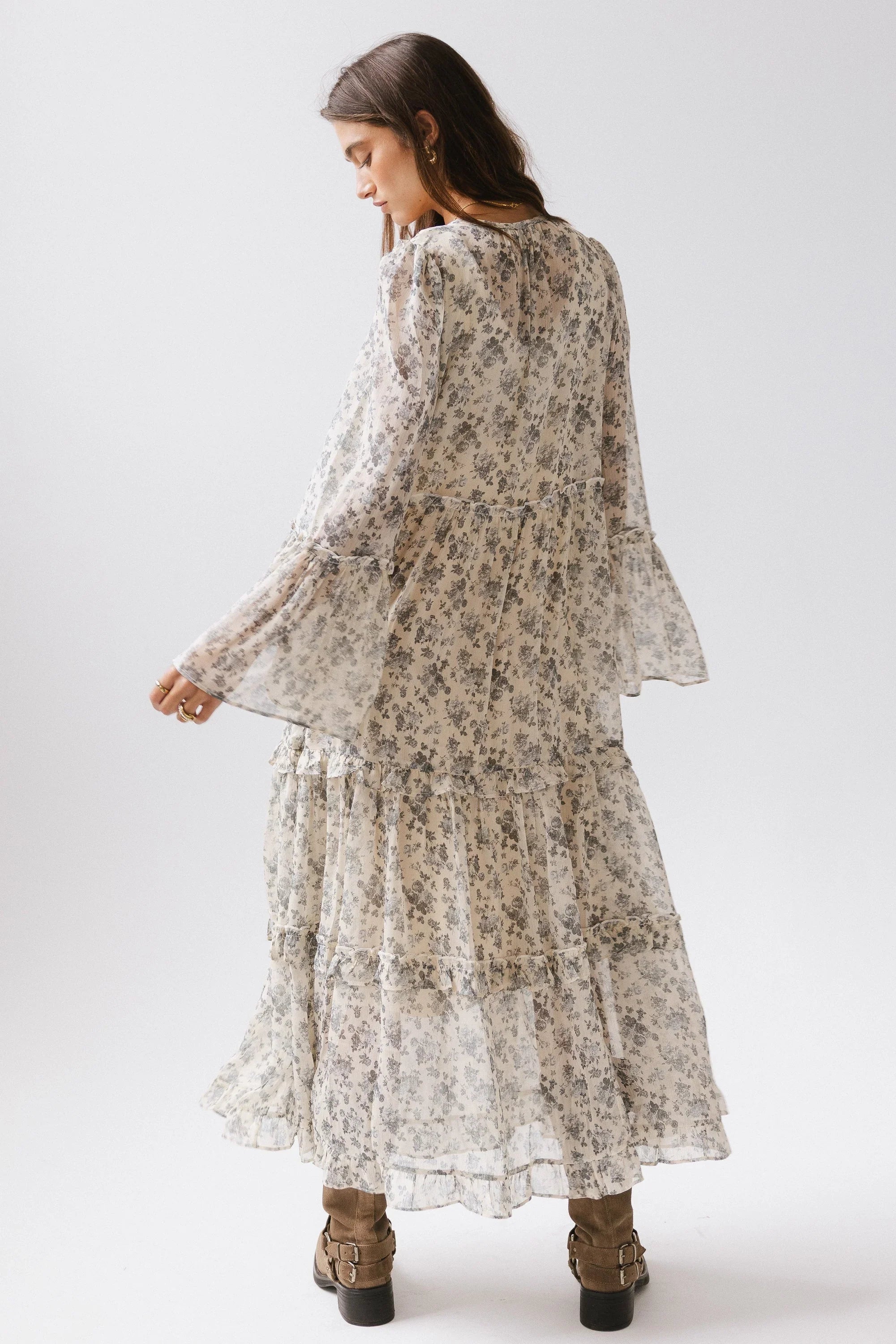 Luna Floral Maxi Dress