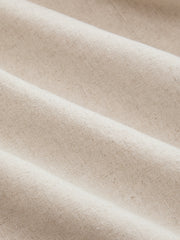 Napoleon Style Cotton Linen Mini Dress