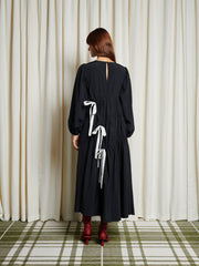 Campbell Ruched Midi Dress