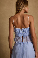 Dahlia Blue Tank