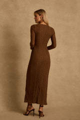 Dorado Mocha Maxi Dress
