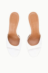 Brigitte High Wedge | Ivory Satin