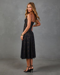 Sweet Reverie Lace Midi Dress