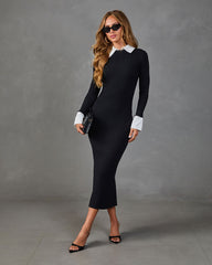 Style Society Twofer Maxi Sweater Dress