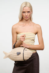 Cleo Fish Bag | Natural