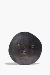 Constantin Ceramic Face | Burnt Black Glaze